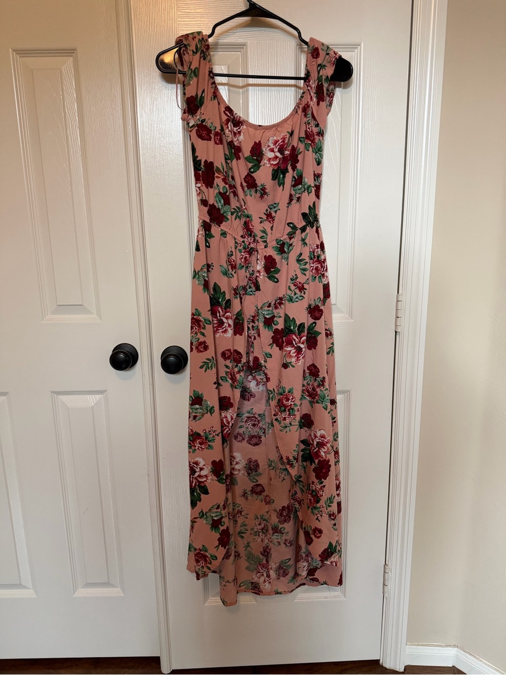 Ambiance Dusty Rose Floral Romper